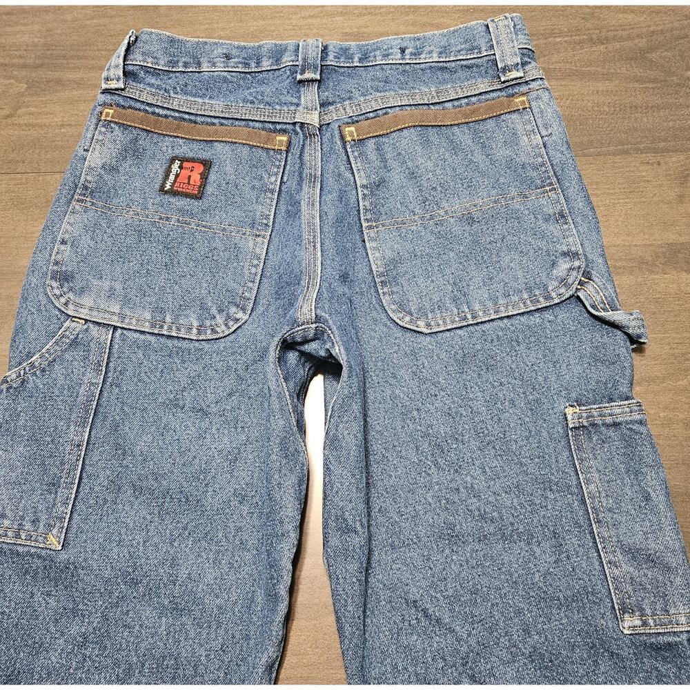 Wrangler Riggs Double Knee Jeans Men’s 30x30 Carpenter Pants Workwear - Picture 3 of 7